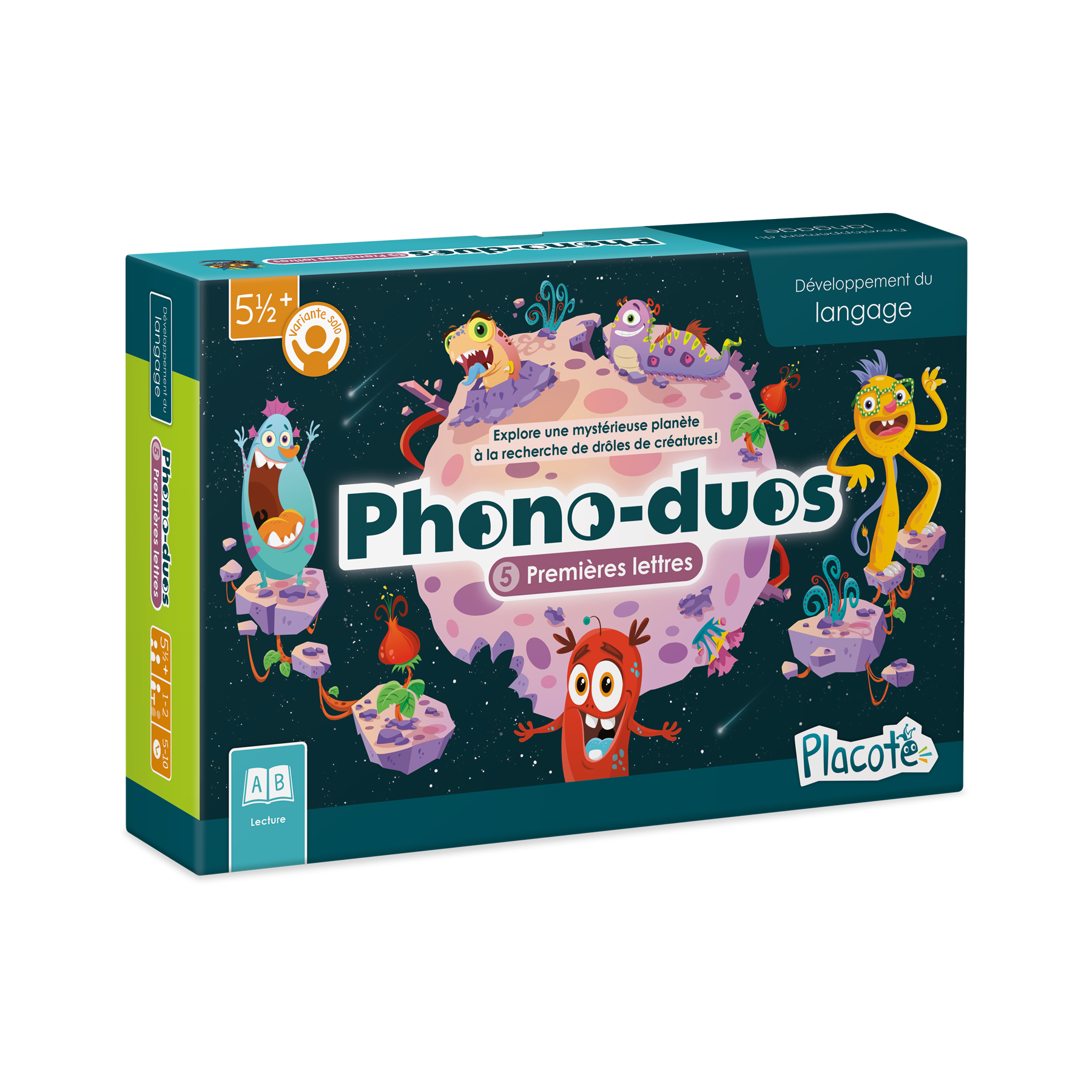Phono-duos : Premières lettres - Jeu éducatif 5½ ans à 7½ ans