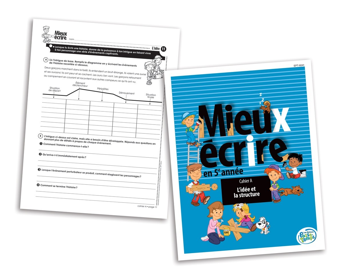 Mieux écrire - 5e Année - Cahier A - Version Numérique