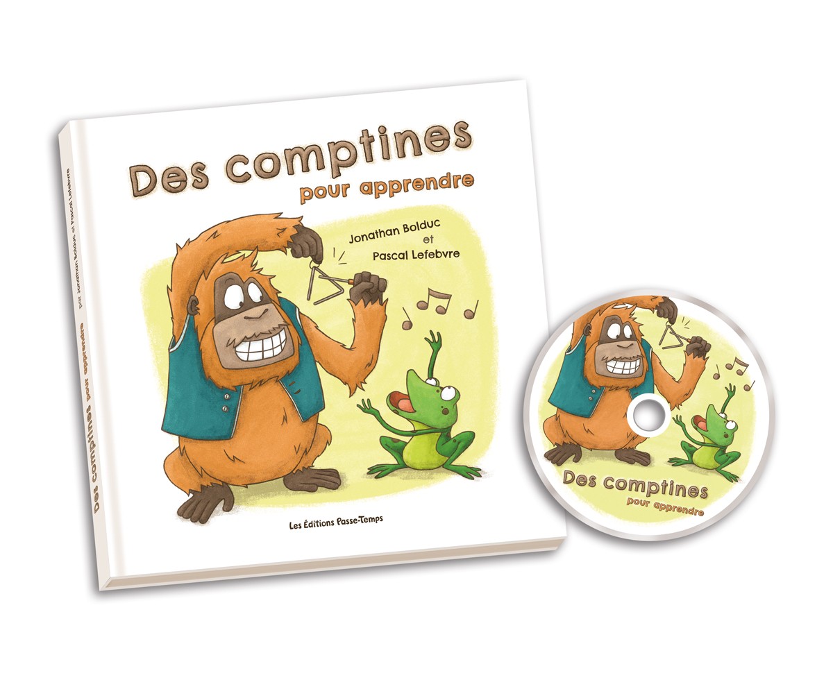 Des comptines pour apprendre - Préscolaire - Éditions Passe-Temps