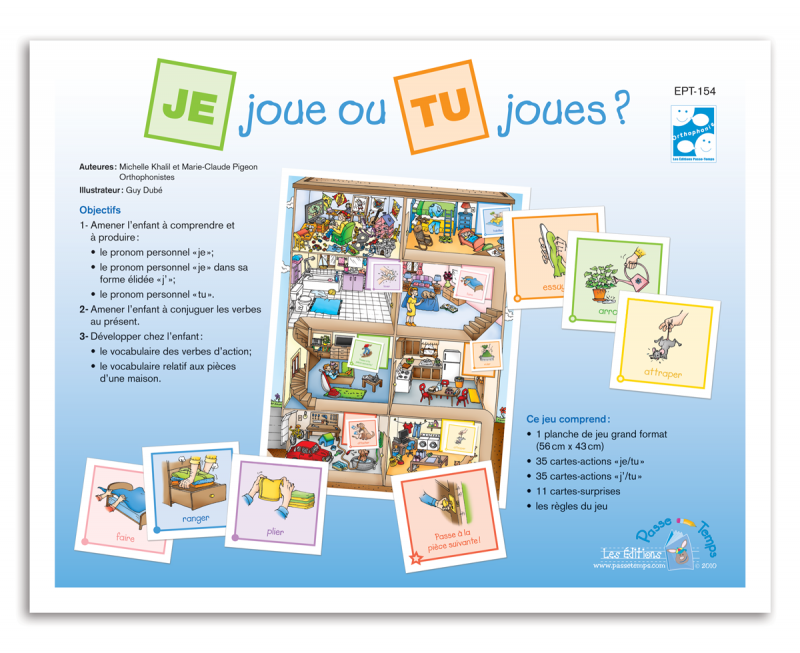 Je joue ou tu joues?