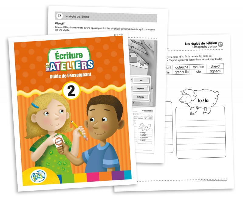 Mes ateliers Écriture 2 Primaire Éditions PasseTemps Mes ateliers Écriture 2 Primaire Éditions PasseTemps
