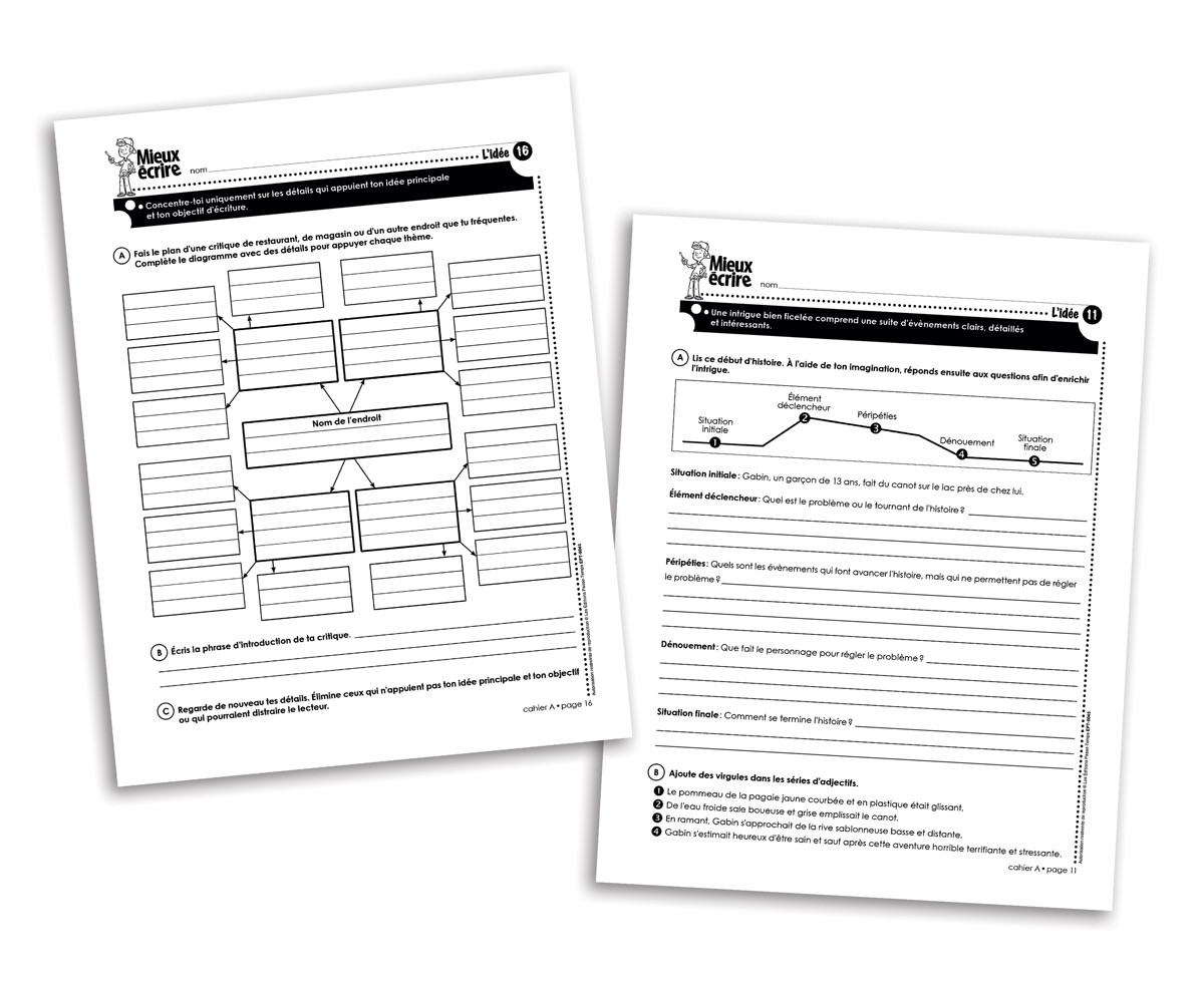 Mieux écrire 1re Secondaire (cahier A) - Secondaire - Éditions Passe-Temps