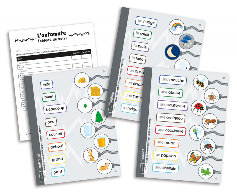 L'automate - Ensemble Lecture de mots par thèmes - Hors Québec ...