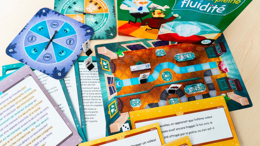 Un vol en pleine fluidité : un jeu parfait pour des ateliers en classe!