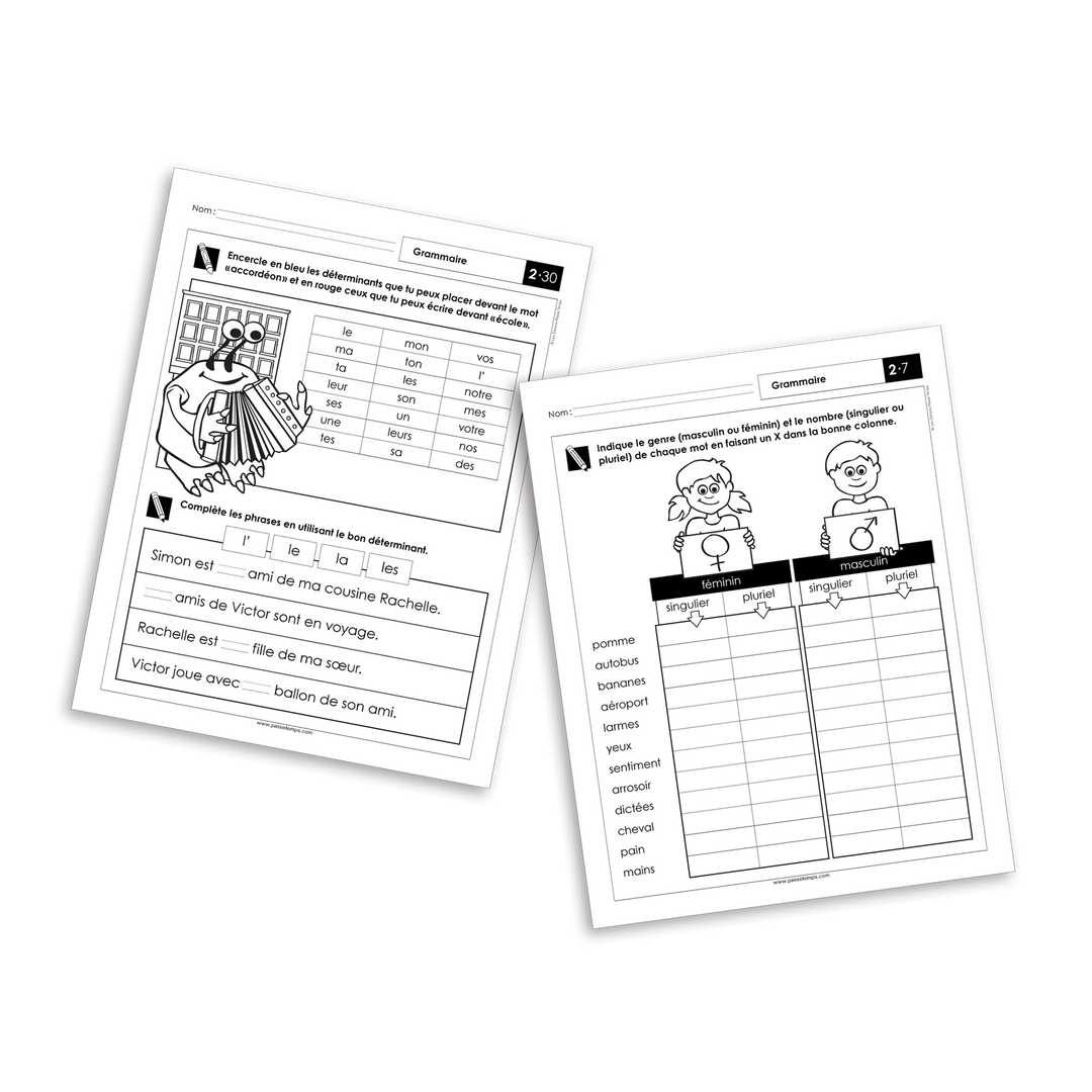 Français 2 - Grammaire - Version numérique