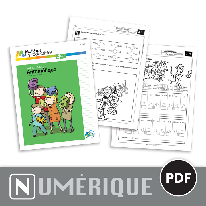 Mathématiques 4 - Arithmétique - Version numérique