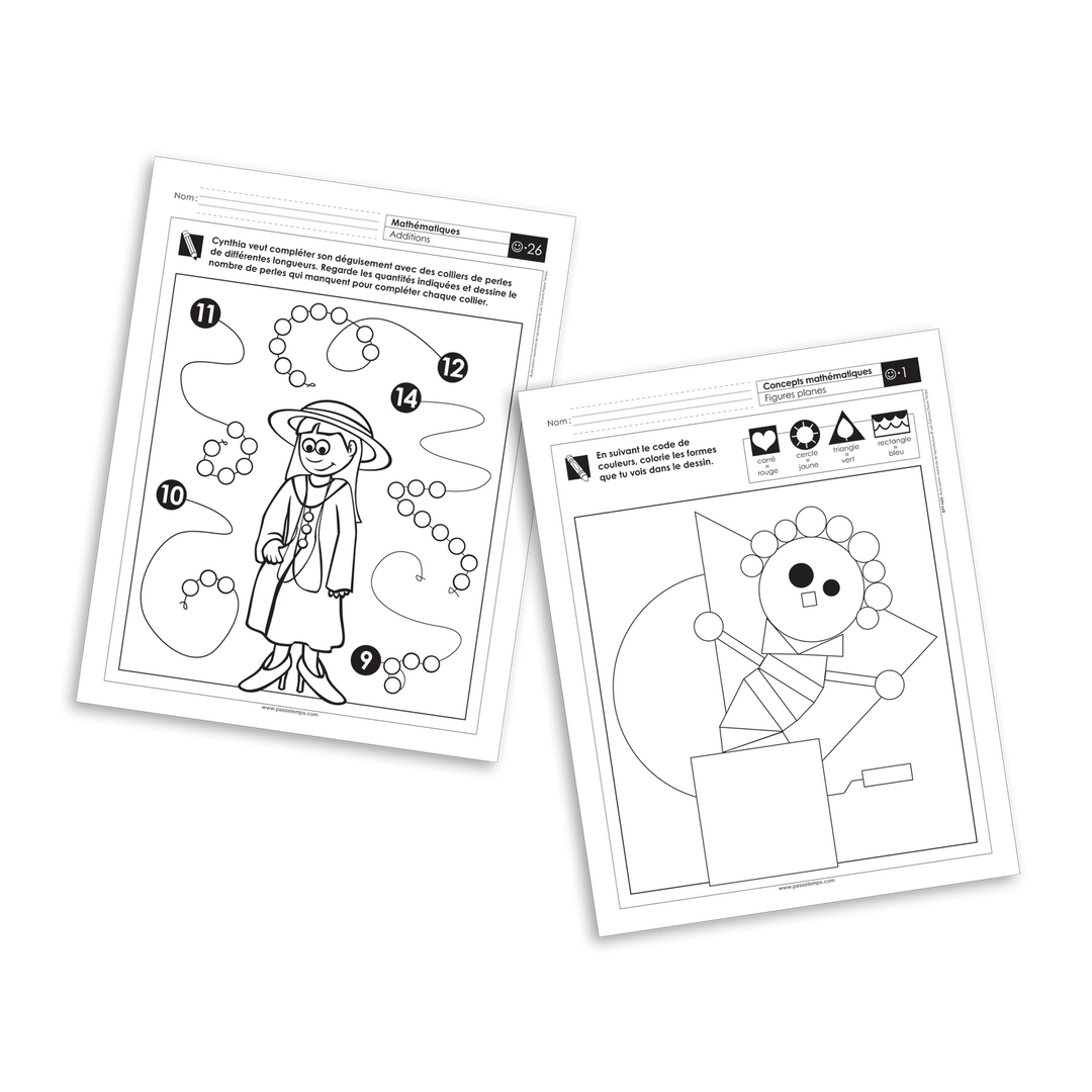 Préscolaire - Mathématiques - Version numérique