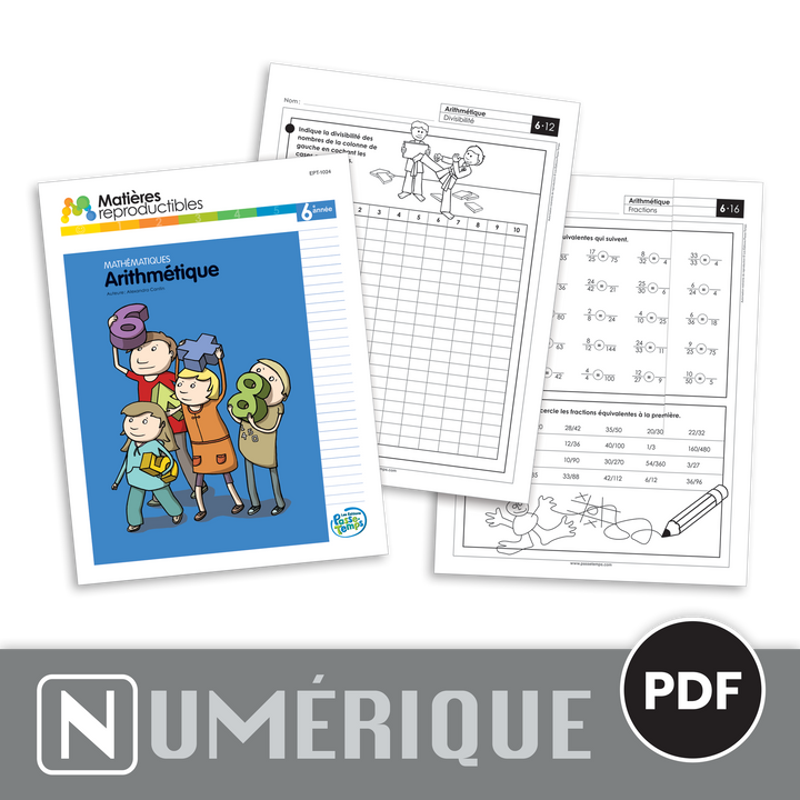 Mathématiques 6 - Arithmétique - Version numérique