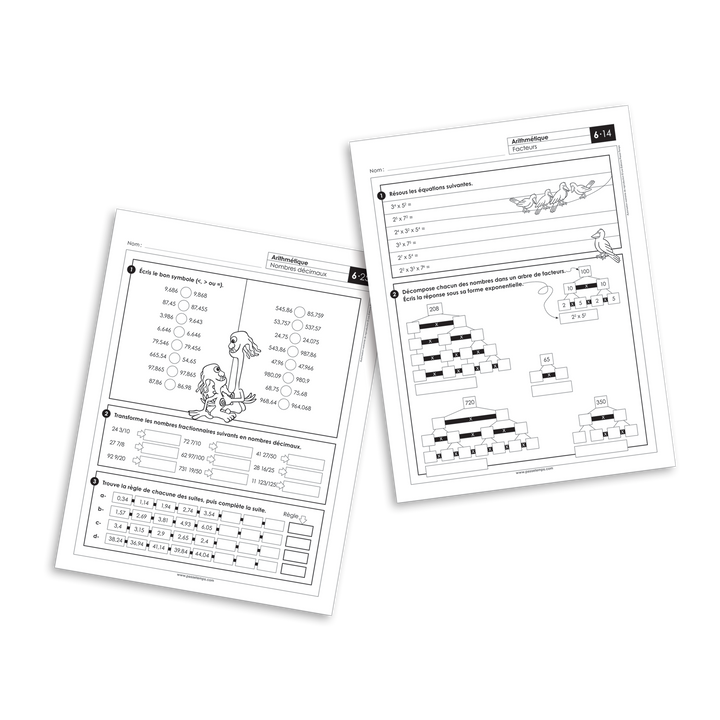 Mathématiques 6 - Arithmétique - Version numérique
