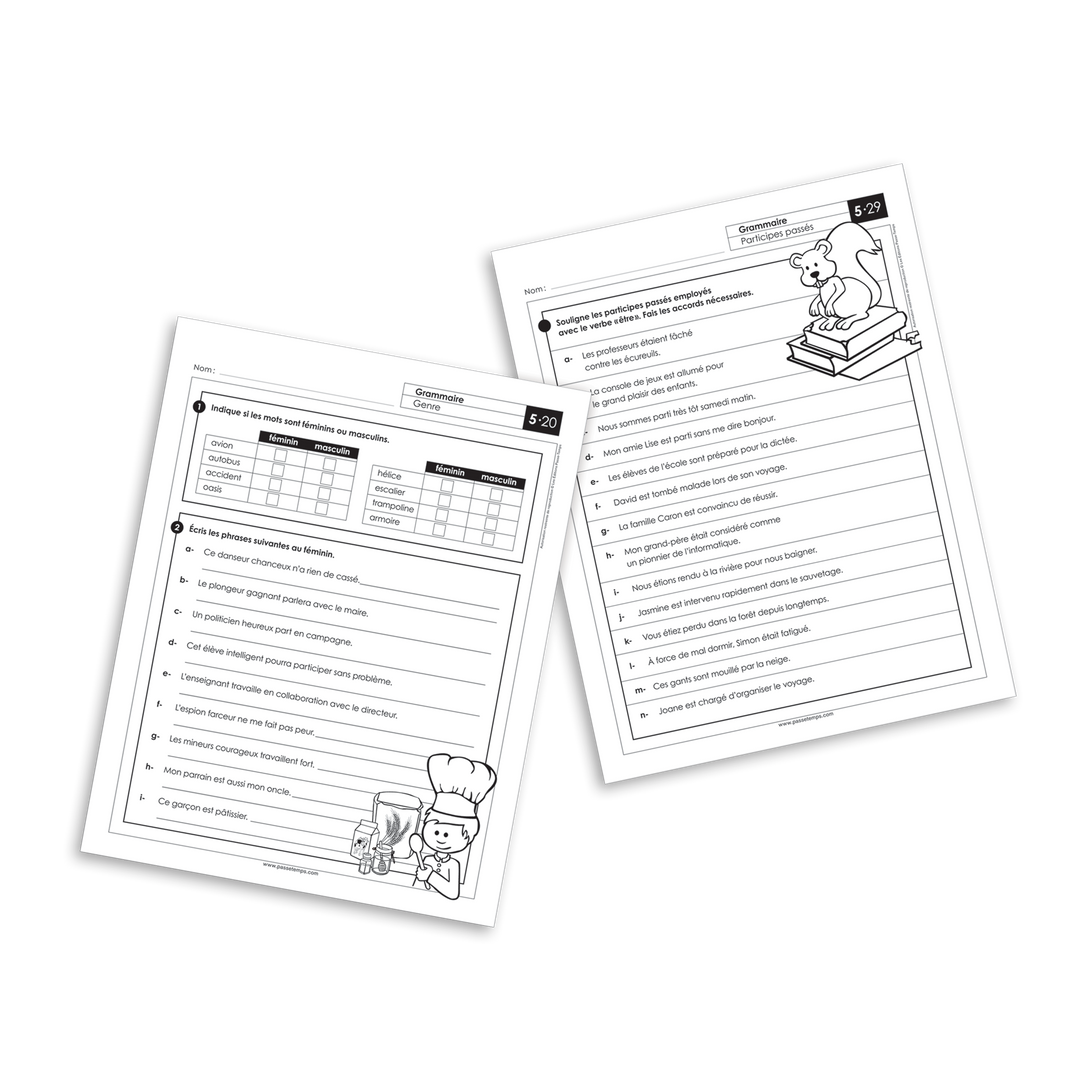 Français 5 - Grammaire - Version numérique