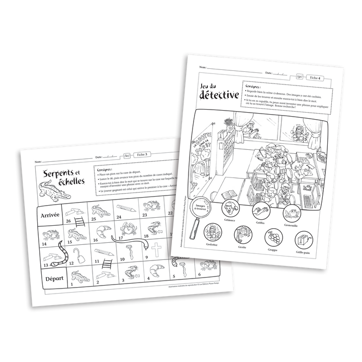 Orthophonie à la maison - Groupes consonantiques /r/ - Version numérique