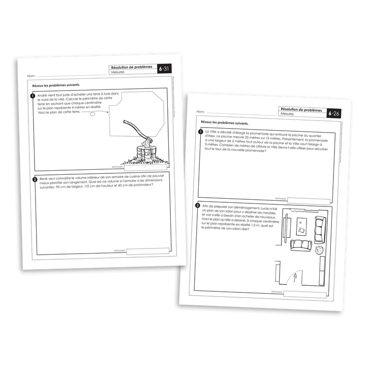 Mathématiques 6 - Résolution de problèmes - Version numérique