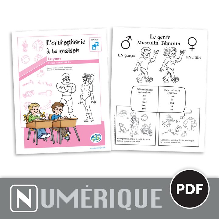 Orthophonie à la maison - Genre - Version numérique