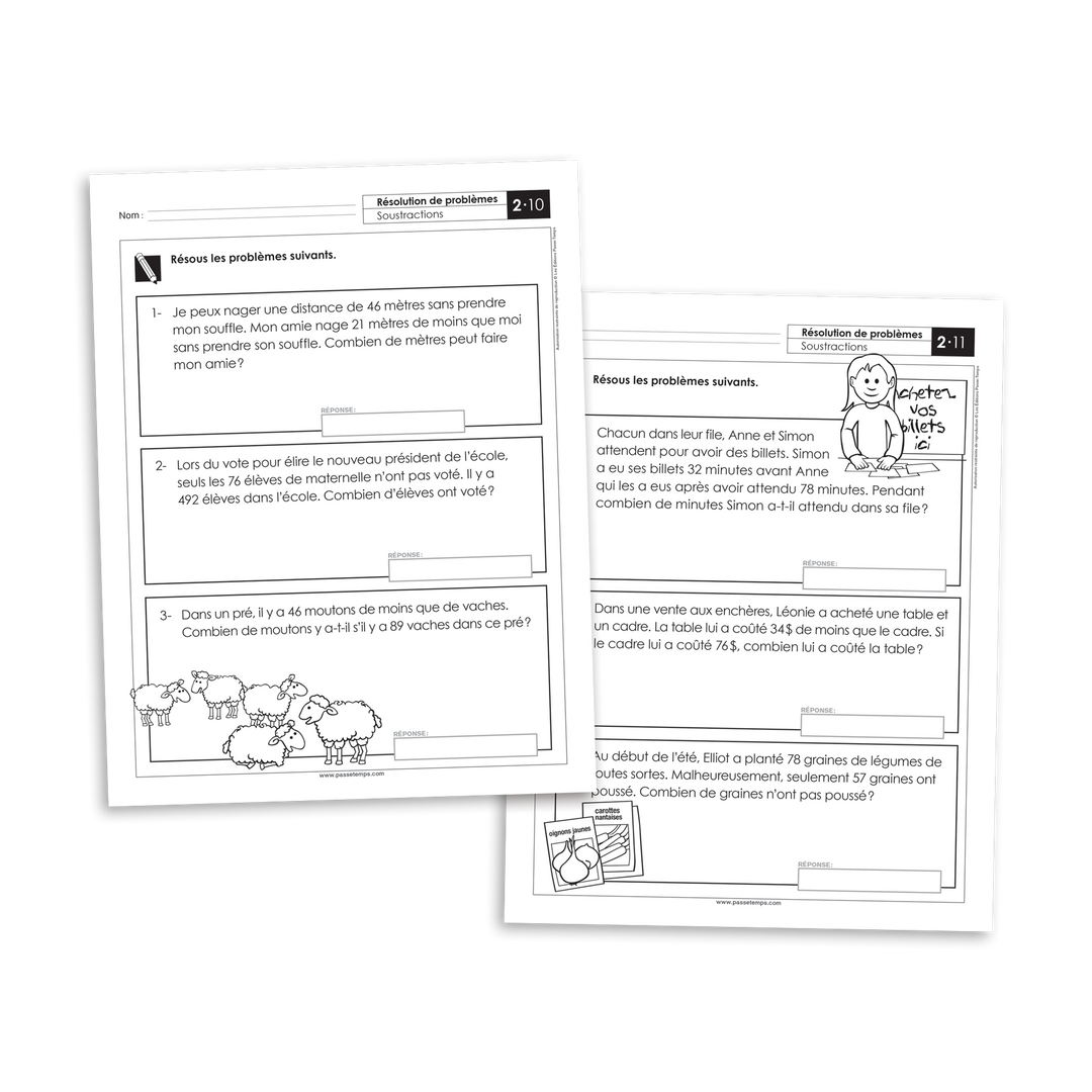 Mathématiques 2 - Résolution de problèmes 2 - Version numérique
