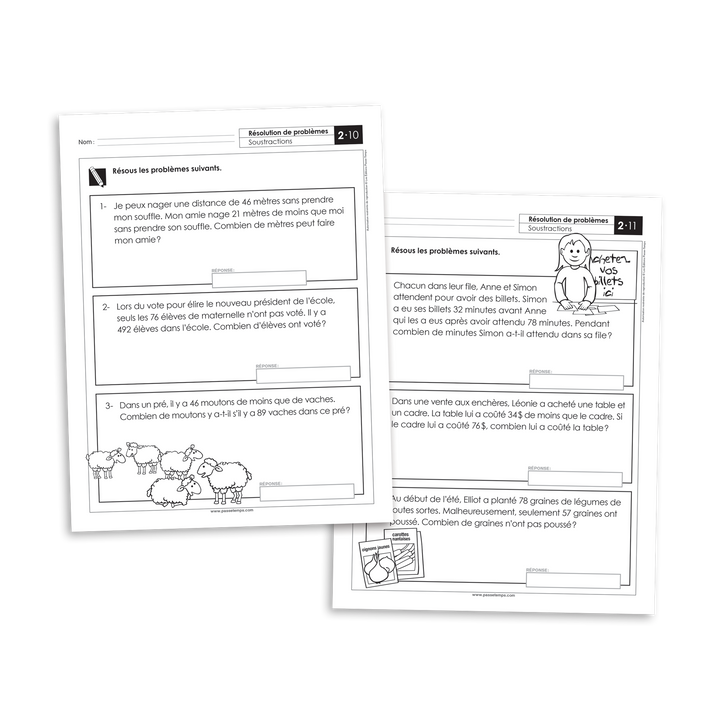 Mathématiques 2 - Résolution de problèmes 2 - Version numérique