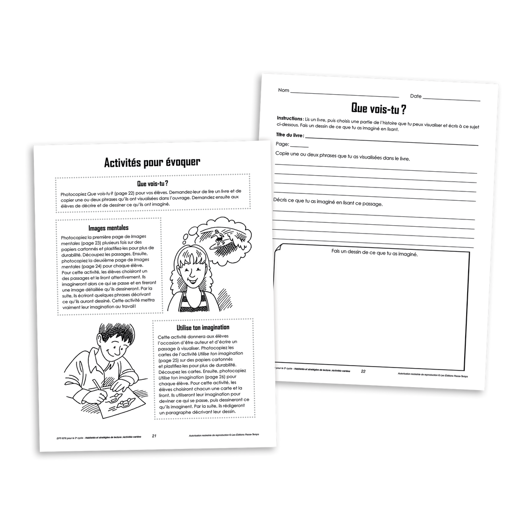 Habiletés de lecture variées - 3e cycle - Version numérique