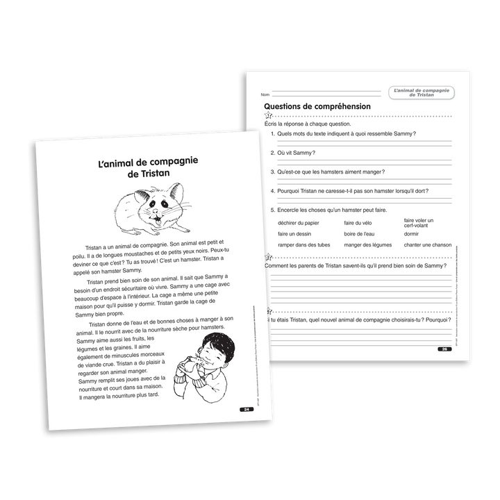Lire et comprendre avec des textes gradués - 2e année - Cahier 1 - Version numérique