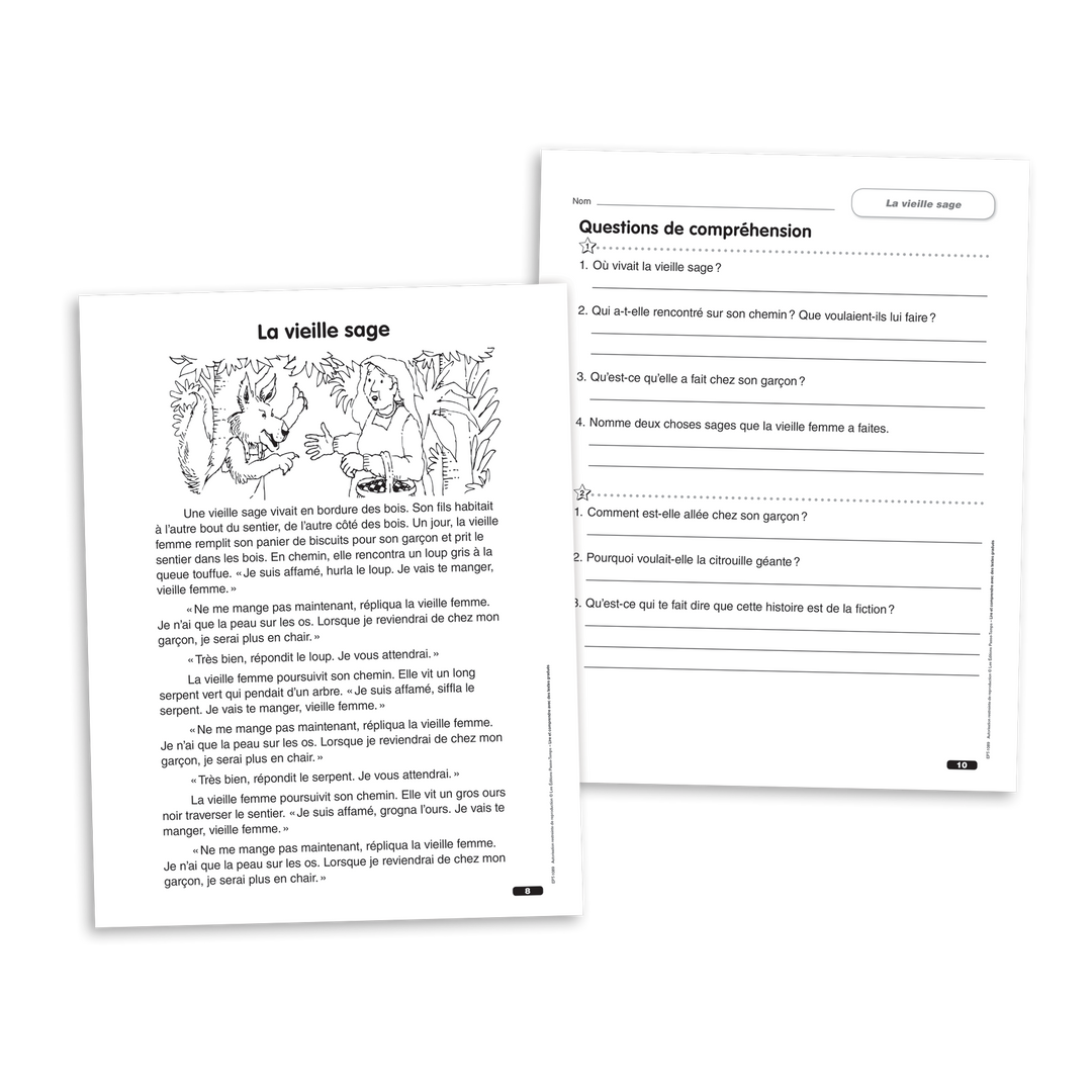 Lire et comprendre avec des textes gradués - 3e année - Cahier 1 - Version numérique