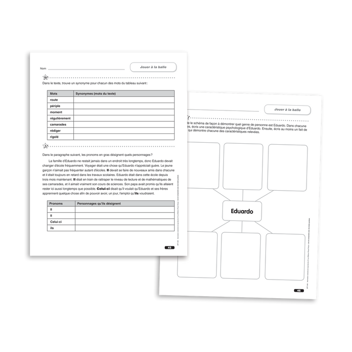 Lire et comprendre avec des textes gradués - 4e année - Cahier 1 - Version numérique