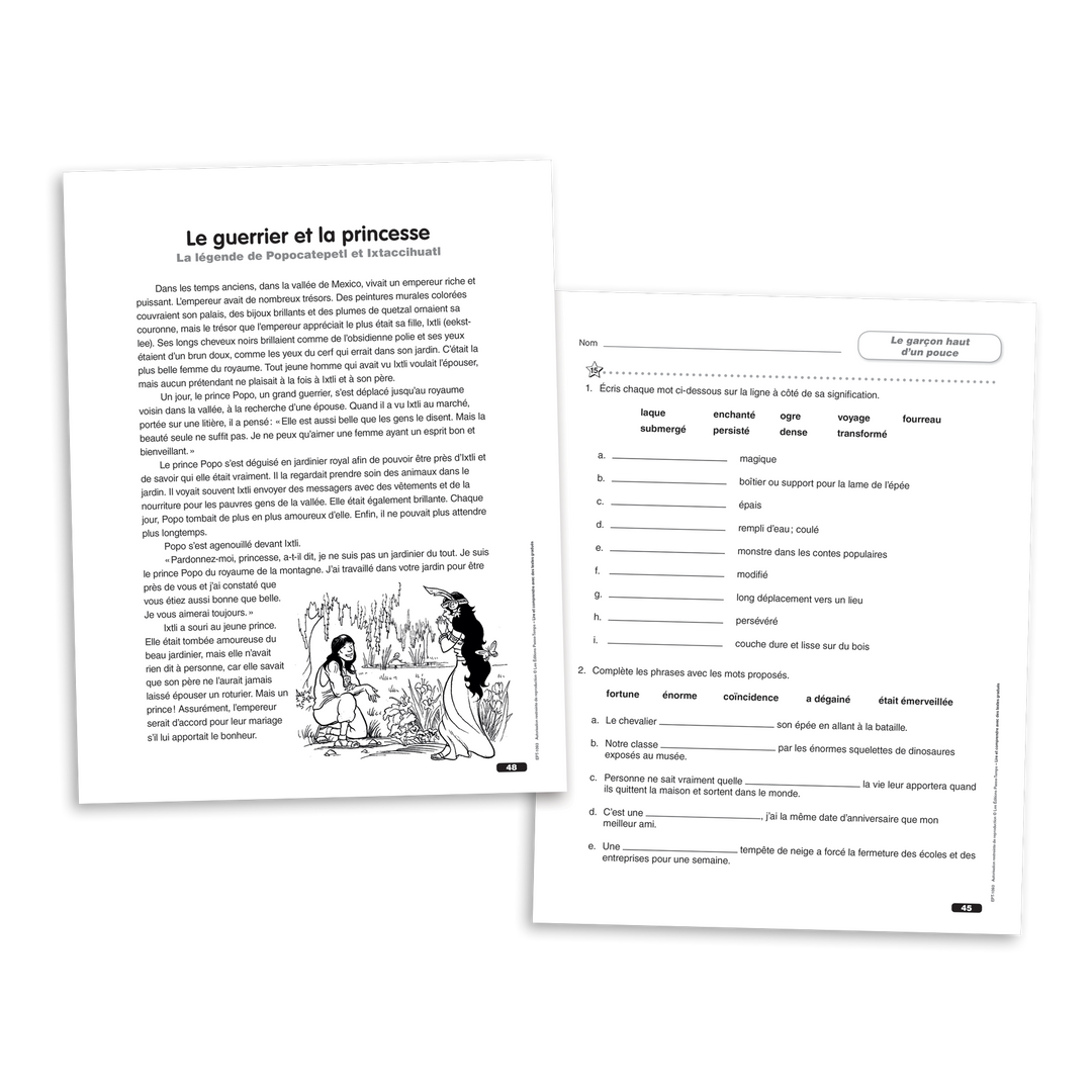Lire et comprendre avec des textes gradués - 5e année - Cahier 1 - Version numérique