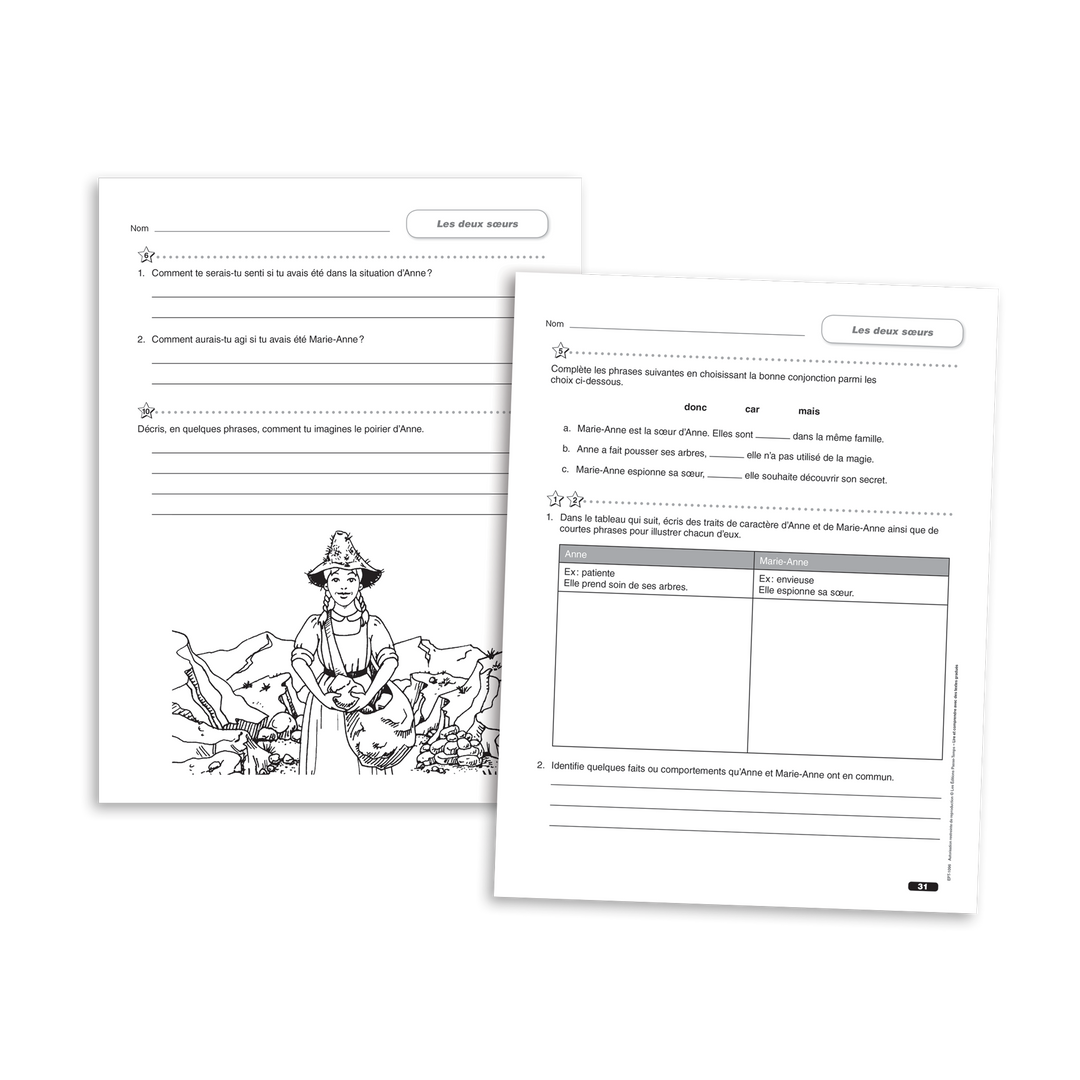 Lire et comprendre avec des textes gradués - 6e année - Cahier 2 - Version numérique