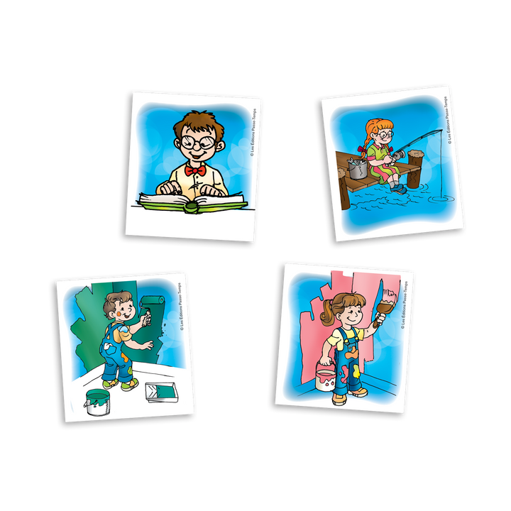 Loto des pronoms il et elle