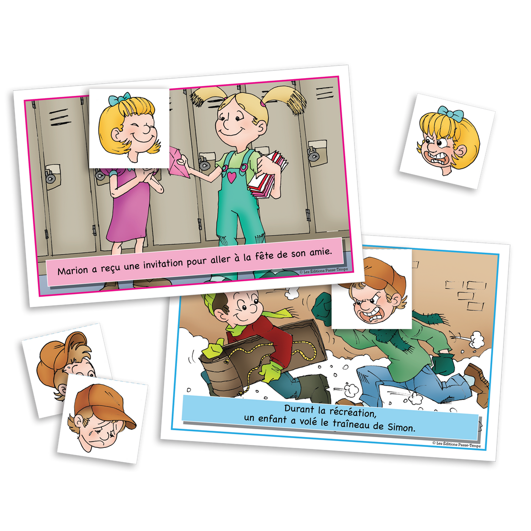 Marion, Simon et leurs émotions