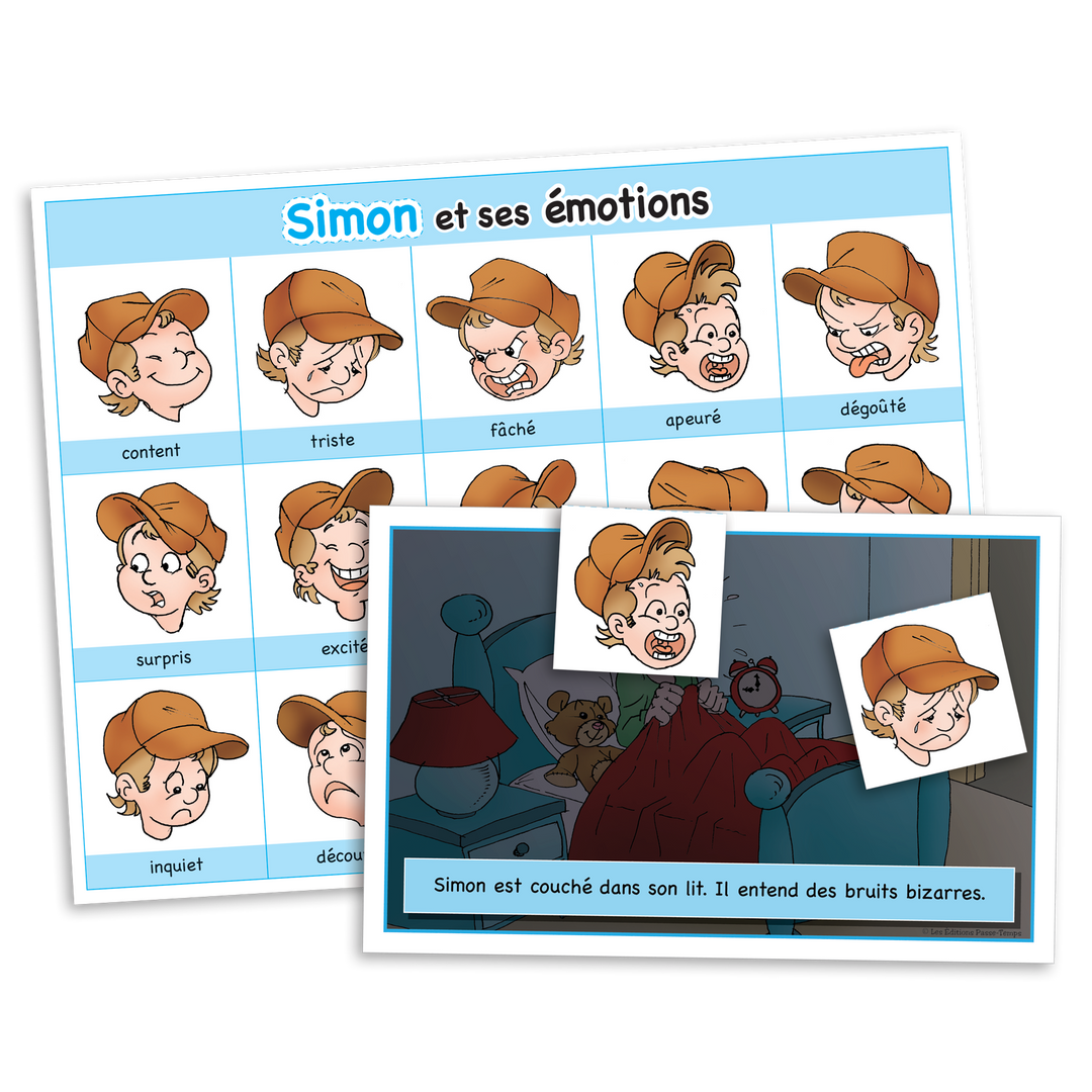 Marion, Simon et leurs émotions