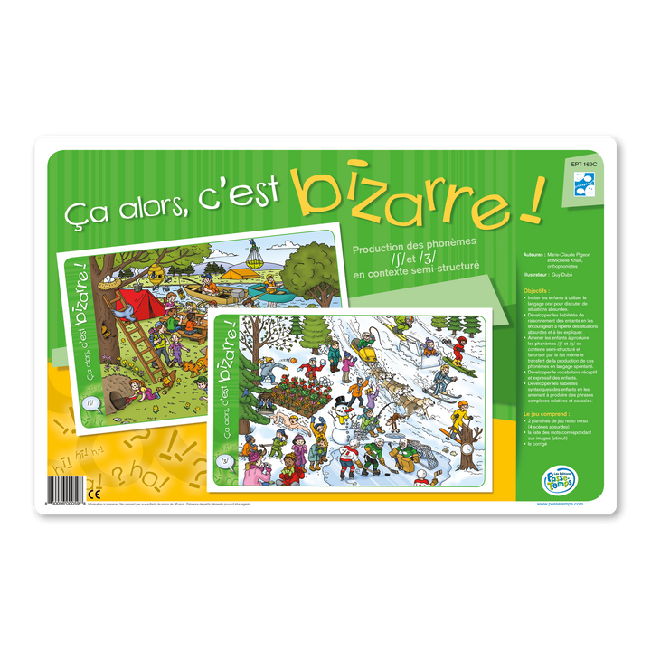 Ça alors, c'est bizarre! CH/J ou G doux