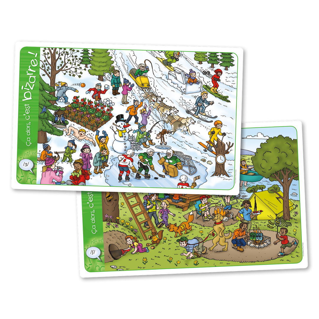 Ça alors, c'est bizarre! CH/J ou G doux