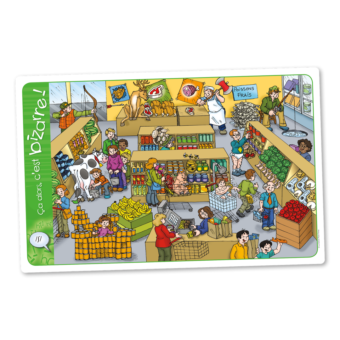 Ça alors, c'est bizarre! CH/J ou G doux