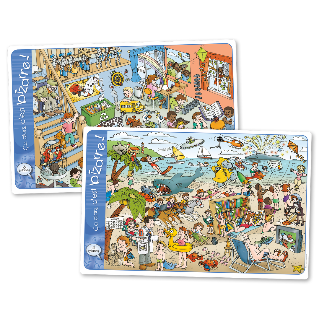 Ça alors, c'est bizarre! Mots polysyllabiques