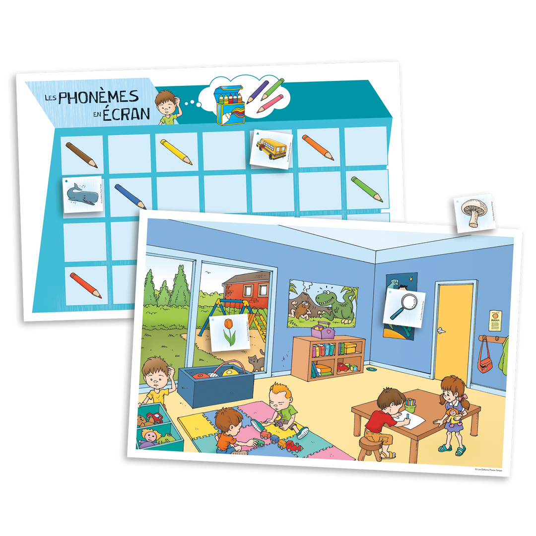 Les phonèmes en écran - P/B