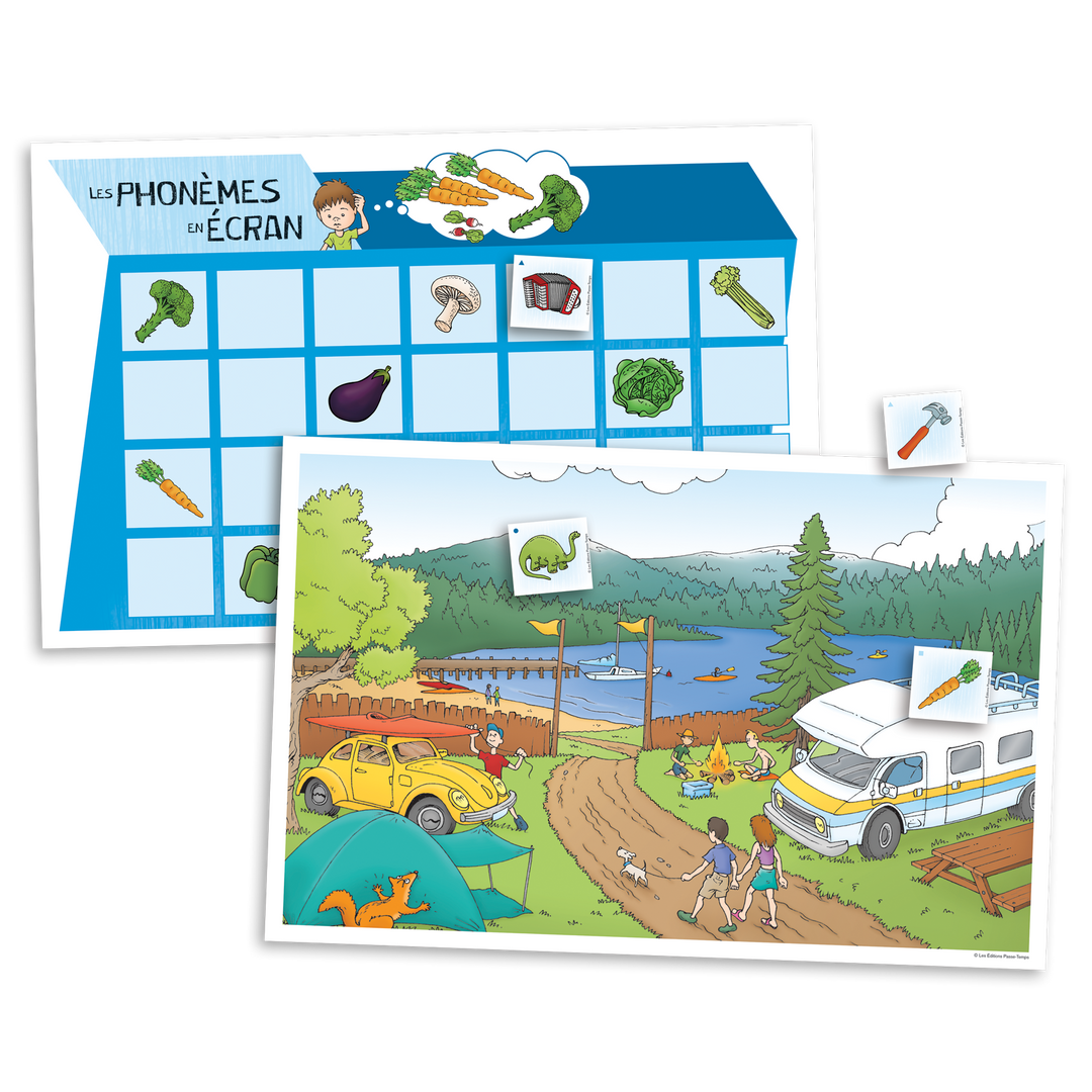 Les phonèmes en écran - T/D