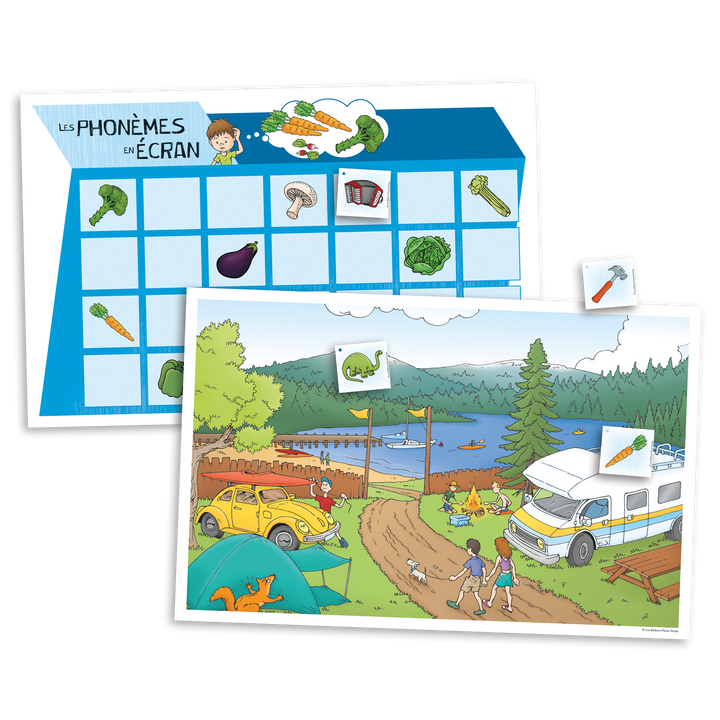 Les phonèmes en écran - T/D
