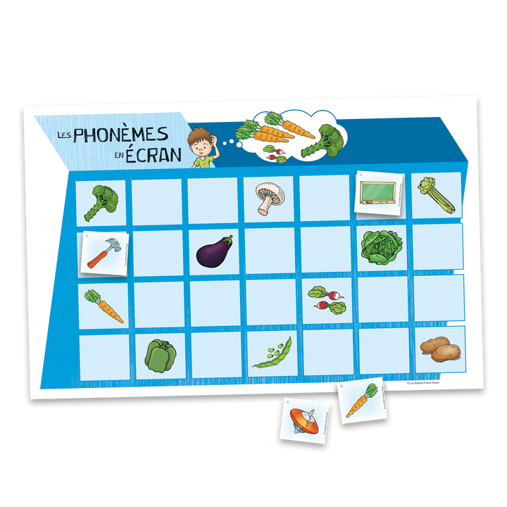 Les phonèmes en écran - T/D