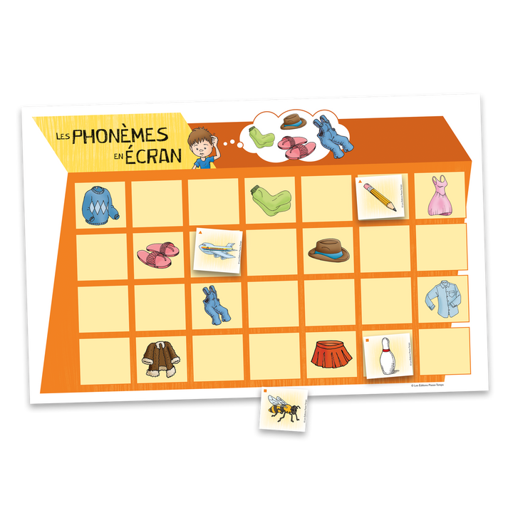 Les phonèmes en écran - W/Y