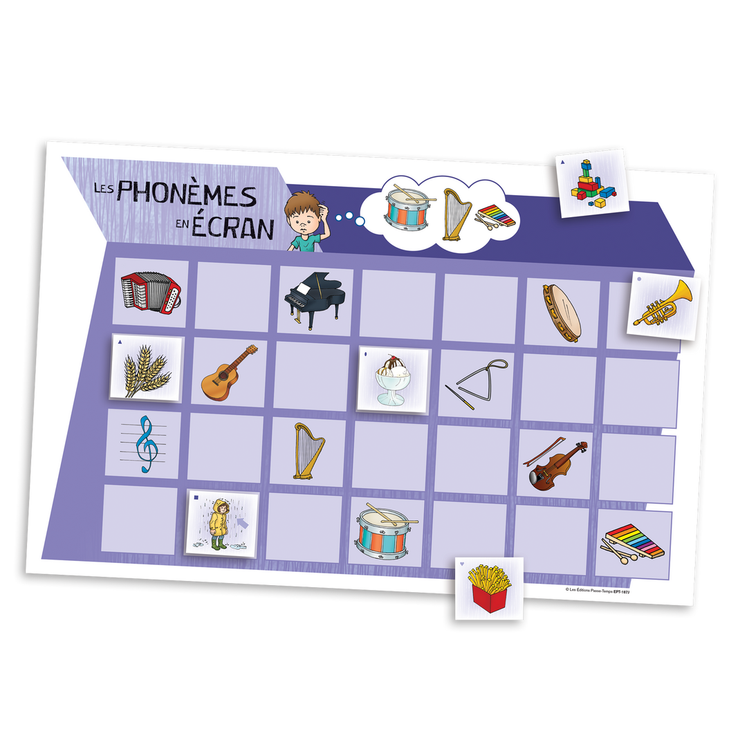 Les phonèmes en écran - Groupes consonantiques /r/ et /l/