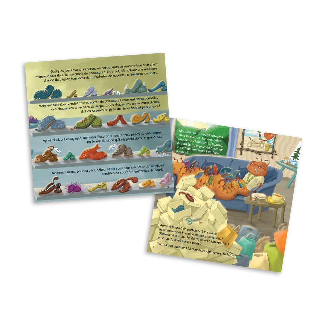 La course de monsieur Cent-Soucis