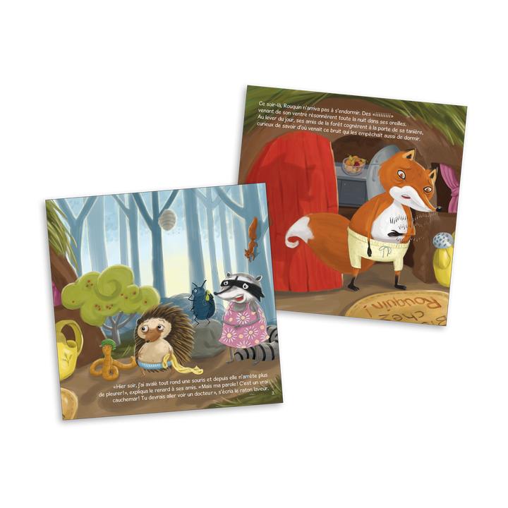 Le renard qui voulait dormir