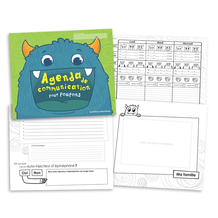 Agenda de communication - Poupons