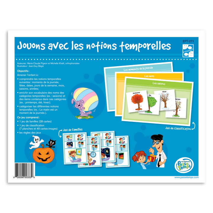 Jouons avec les notions temporelles