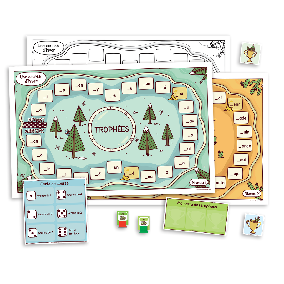 Voiture-lecture - Les consonnes