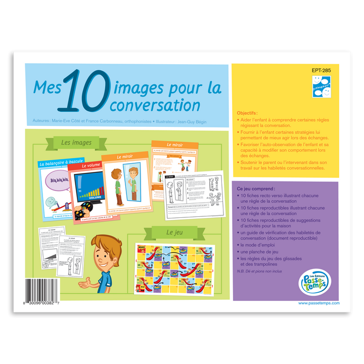 Mes 10 images pour la conversation