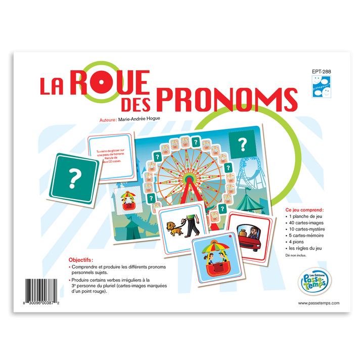 La roue des pronoms