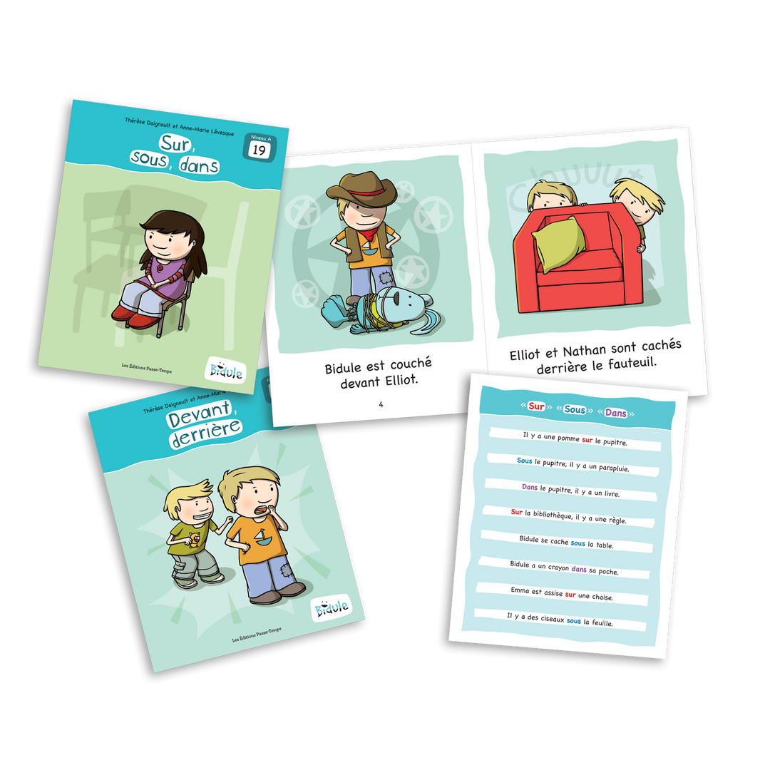 Bidule - Niveau A - Livrets 16 à 20