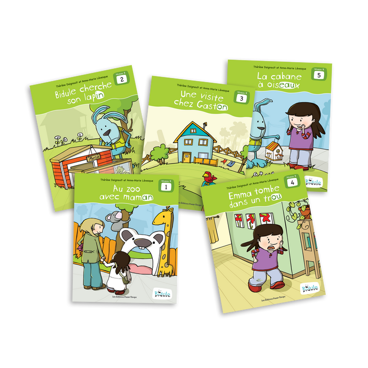 Bidule - Niveau B - Livrets 1 à 5