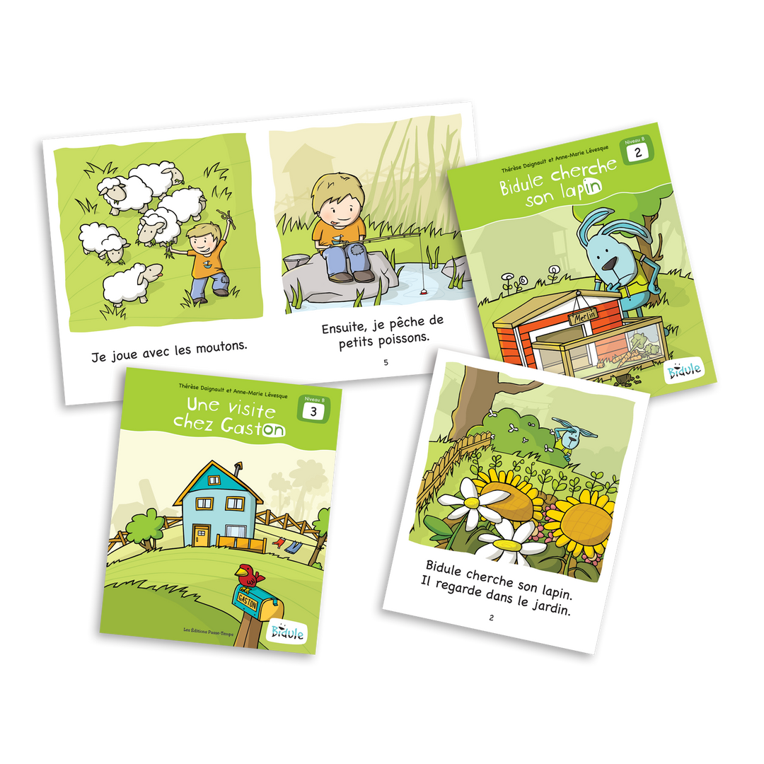 Bidule - Niveau B - Livrets 1 à 5