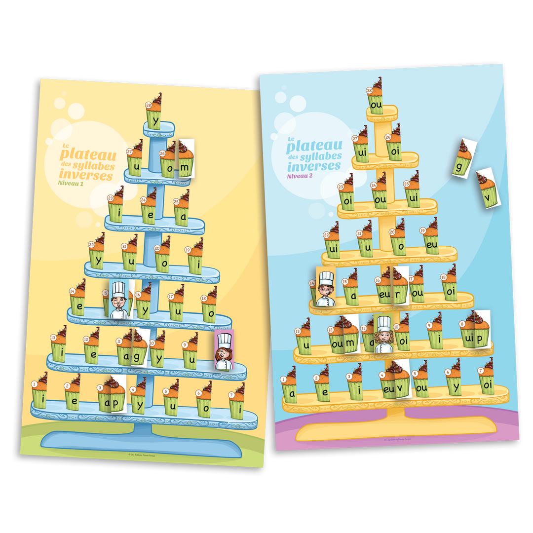 Le plateau des syllabes inverses