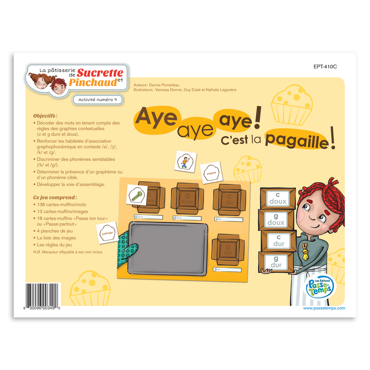 Aye, aye, aye! C'est la pagaille! «C» et «G» dur et doux